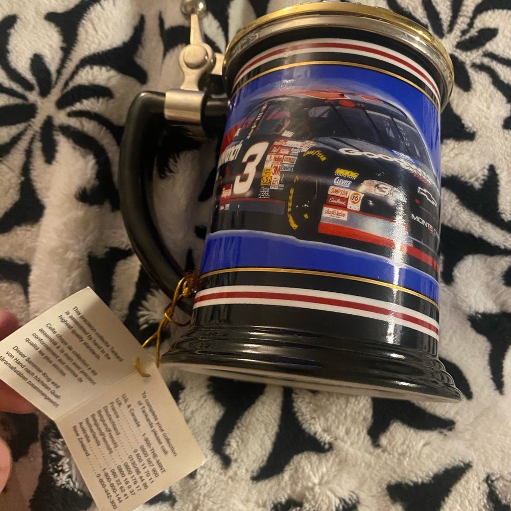 Dale Earnhardt Franklin Mint Tankard mug